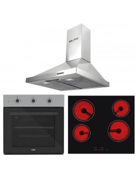 SILIFO ΣΕΤ ΦΟΥΡΝΟΣ SF6008 INOX + ΕΣΤΙΑ ΚΕΡΑΜΙΚΗ SF6135 + ΔΩΡΟ ΑΠΟΡΡΟΦΗΤΗΡΑΣ ΚΑΜΙΝΑΔΑ SF6619 INOX 60CM SILIFO  (4 ΕΤΗ ΕΓΓΥΗΣΗ ΕΛΛΗΝΙΚΗΣ ΑΝΤΙΠΡΟΣΩΠΕΙΑΣ) 999-002-92688