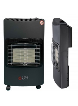 THERMOGATZ Θερμάστρα Υγραερίου TG-FLD-4.2KW BLACK 02.204.069 228-014-75748