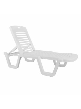 Intrahome ΞΑΠΛΩΣΤΡΑ ΠΑΡΑΛΙΑΣ ΠΛΑΣΤΙΚΗ ΛΕΥΚΗ ΑΝΑΚΛΙΝΟΜΕΝΗ HONG_KONG 70x190x36PIETERMARITZBURG intraho-1725765