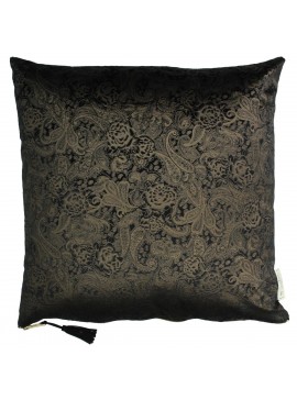 Μαξιλάρι ArteLibre Paisley Μαύρο Βελούδο 45x45cm Arte-05152294