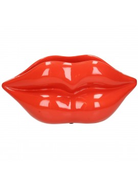 Κασπώ ArteLibre Χείλη Κόκκινο Polyresin 37.3x14.2x17cm Arte-05152710
