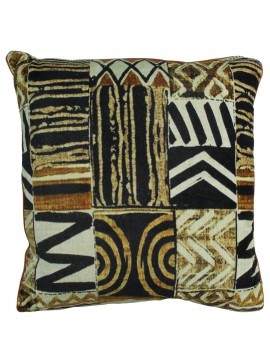 Μαξιλάρι ArteLibre Tribal Καφέ Βελούδο 45x45cm Arte-05152775