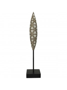 Διακοσμητικό ArteLibre Tribal Καφέ Polyresin 10X10X45cm Arte-05152990