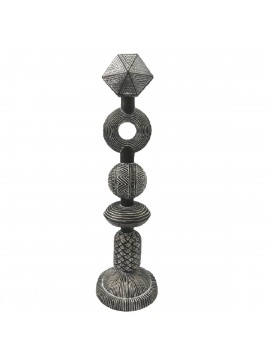 Διακοσμητικό ArteLibre Tribal Καφέ Polyresin 14x14x50cm Arte-05153005
