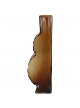 Βάζο ArteLibre Φυσικό Γυαλί 10x5x34.5cm Arte-05153351