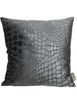 Μαξιλάρι ArteLibre Λεοπάρδαλη Γκρι Βελούδο 45x45cm Arte-05153950
