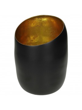 Κηροπήγιο ArteLibre Μαύρο Αλουμίνιο 13.5x13.5x20cm Arte-05153958