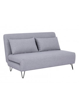 Διθέσιος καναπές κρεβάτι με βελούδινο ύφασμα Zenia 141x90x81 DIOMMI ZENIASZ DIOMMI80-2518