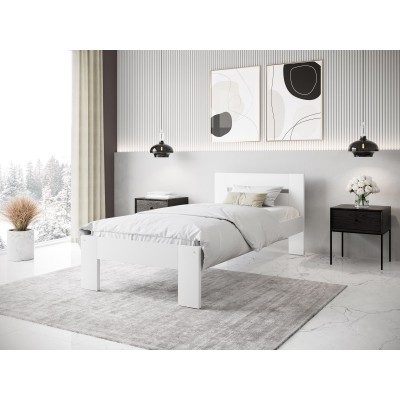 MATILDA 90 bed, color: white DIOMMI-60-29346