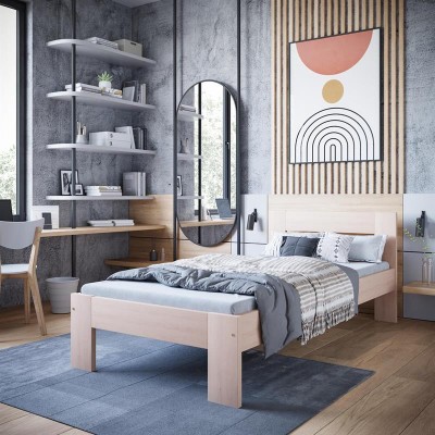 MATILDA 90 bed, color: natural DIOMMI-60-29347