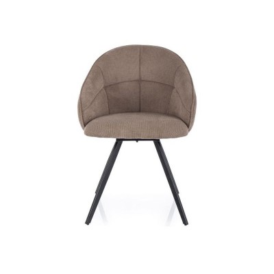 KRZESŁO CAPRI VARDO CZARNY STELAŻ / C.BEŻ 35 DIOMMI-80-3556