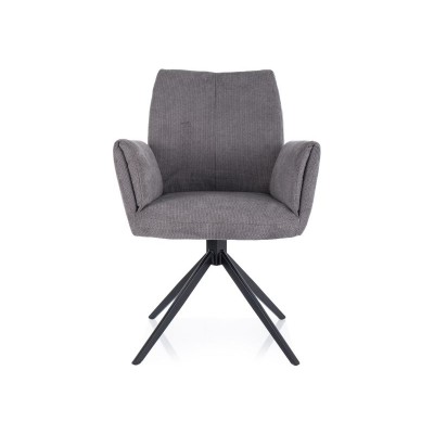 KRZESŁO COCO II VARDO CZARNY STELAŻ / SZARY 11 DIOMMI-80-3550