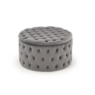NUNEZ pouffe color: grey DIOMMI-60-28888