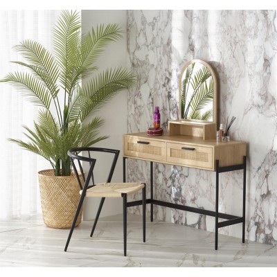 CARMEN dresser console natural / black DIOMMI V-CH-CARMEN-KONSOLKA DIOMMI-60-20487