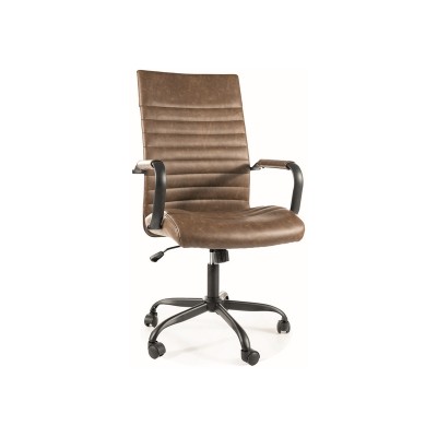 FOTEL OBROTOWY Q306 BRĄZ DIOMMI-80-2977