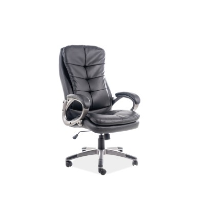 ΣΤΡΕΦΤΕΡΗ ΚΑΡΕΚΛΑ Q-270 ΜΑΥΡΟ ECO ΔΕΡΜΑ DIOMMI OBRQ270C DIOMMI-80-2282