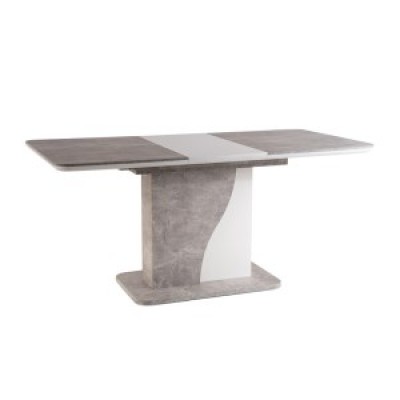 https://diommi.bg/image/catalog/signalproductsxml/SYRIUSZSZBM120IN/SYRIUSZSZBM120IN STOL-SYRIUSZ-SZARY-(EFEKT-BETONU)-BIALY-MAT-120(160)X80-IN.jpg