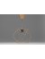 Φωτιστικό μονόφωτο "CUBE" από μέταλλο σε οξυντέ χρώμα Ε27 Φ20x70 100-02973