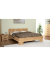 Κρεβάτι "PARMA" διπλό σε χρώμα μελί 140x200 306-00053