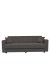 Καναπές Κρεβάτι AMETHYST Τριθέσιος Σκούρο Γκρι 214x78x78cm Arte-14210135