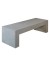 WOODWELL Ε6202CONCRETE Πάγκος Cement Grey 150x40x40cm Ε6202