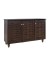 ΠΑΠΟΥΤΣΟΘΗΚΗ-ΝΤΟΥΛΑΠΙ 3 ΠΟΡΤΕΣ IGGY HM2211.01 WENGE 114Χ34Χ68εκ.