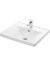 Νιπτήρας SQUARE 55 γυαλιστερή πορσελάνη 55x46cm 3WSQ055PC0