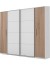 Lh-homefurniture Ντουλάπα Valgom λευκό+φυσικό  270x225x60cm A_Valgom