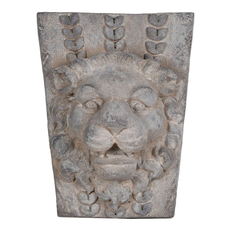 Artekko Cement Διακοσμητικό Γκρι Κασπώ Τοίχου από Μαγνήσιο (40x20x52)cm Artekko D77550