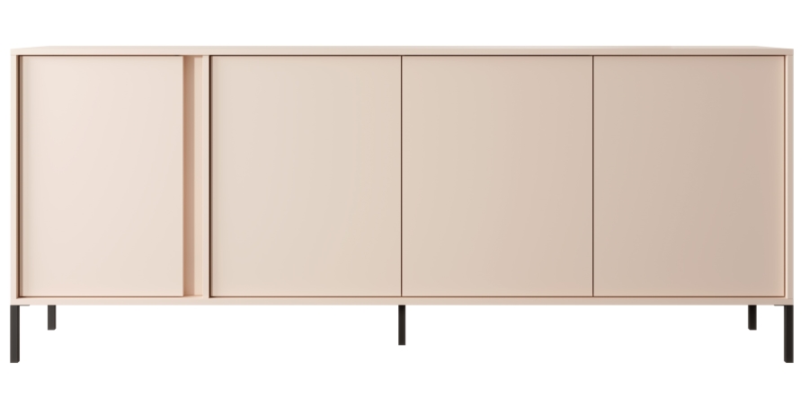 Μπουφές Dast Μπεζ 202x81x39cm