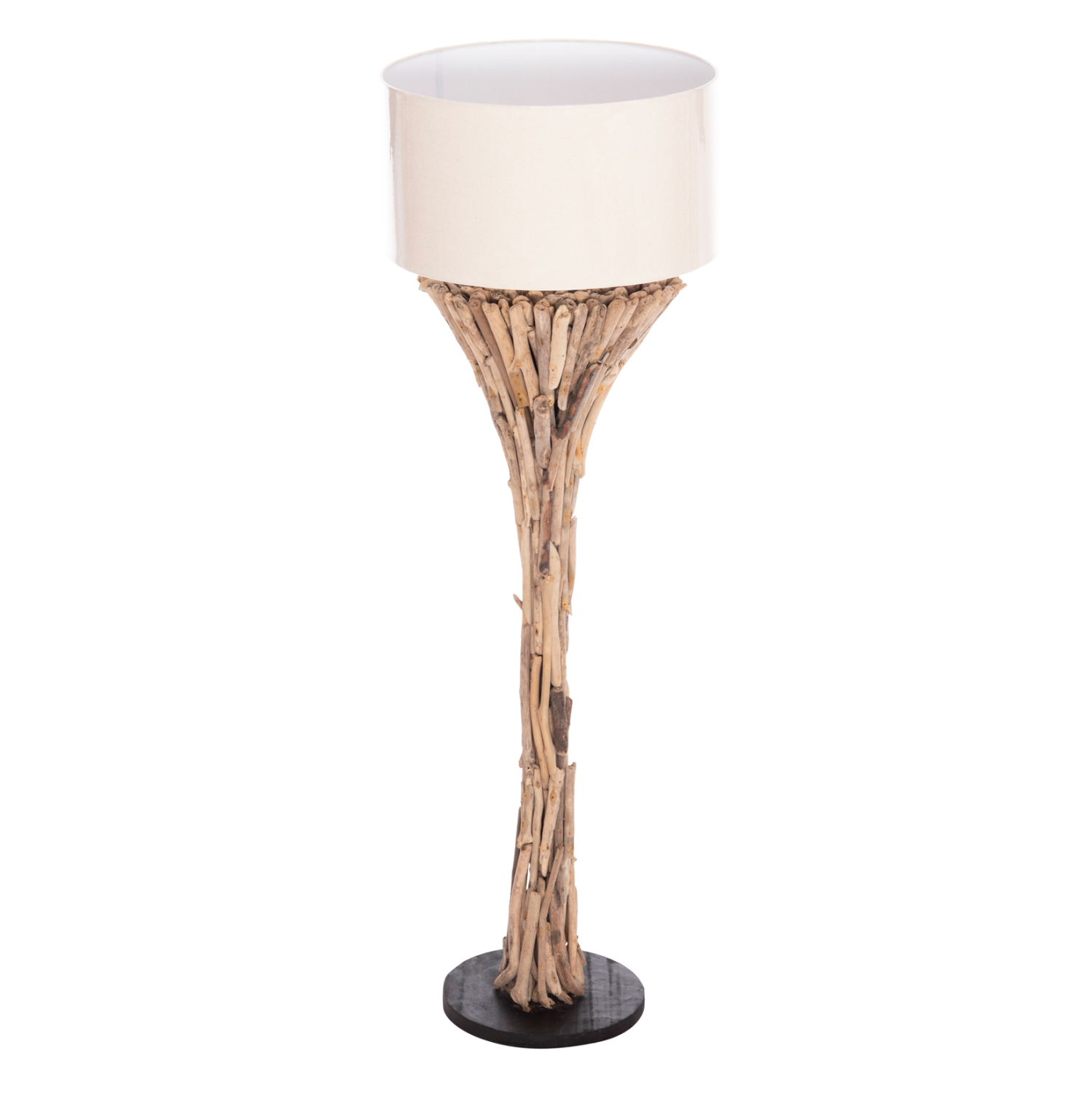 ΔΙΑΚΟΣΜΗΤΙΚΟ ΦΩΤΙΣΤΙΚΟ ΔΑΠΕΔΟΥ ALTAR HM4433 DRIFTWOOD--ΛΕΥΚΟ PVC Φ45x142Υεκ.