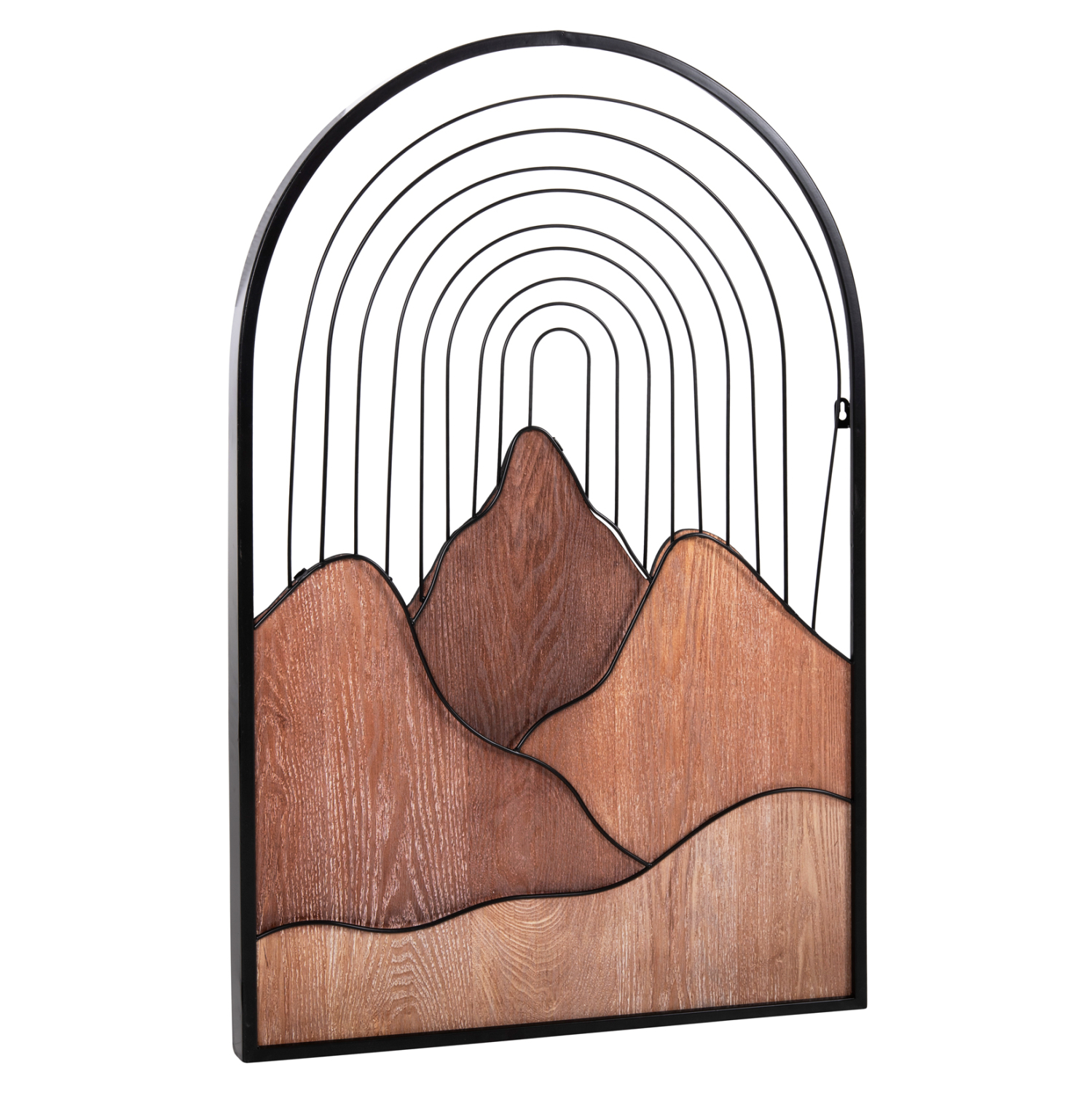 Intrahome ΔΙΑΚΟΣΜΗΤΙΚΟ ΤΟΙΧΟΥ ΔΙΑΦΟΡΕΣ ΑΠΟΧΡΩΣΕΙΣ ΞΥΛΟΥ-ΜΑΥΡΟ ΜΕΤΑΛΛΟ 60x3,5x93Υεκ. intraho-1523907