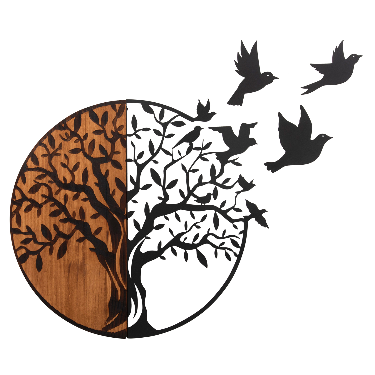 Intrahome ΔΙΑΚΟΣΜΗΤΙΚΟ ΤΟΙΧΟΥ SCASABLANCAINCASABLANCALTCASABLANCAIE-CASABLANCADELE ΜΕΤΑΛΛΟ-ΞΥΛΟ 56,5x3x56,5Υεκ. intraho-1523020