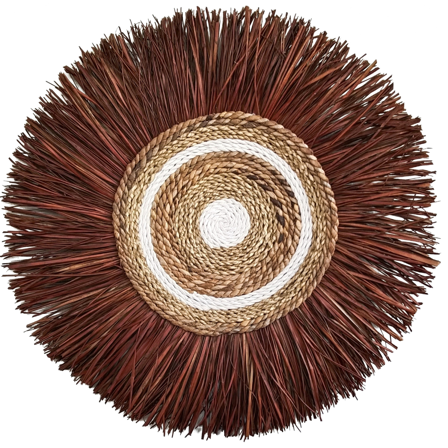 Intrahome ΔΙΑΚΟΣΜΗΤΙΚΟ ΤΟΙΧΟΥ ΣΤΡΟΓΓΥΛΟ ΑΠΟ ΚΑΛΑΜΙΑ ΚΑΙ ΙΝΕΣ ΜΠΑΝΑΝΑΣ 55x3x55YΕΚεκ. intraho-1612848