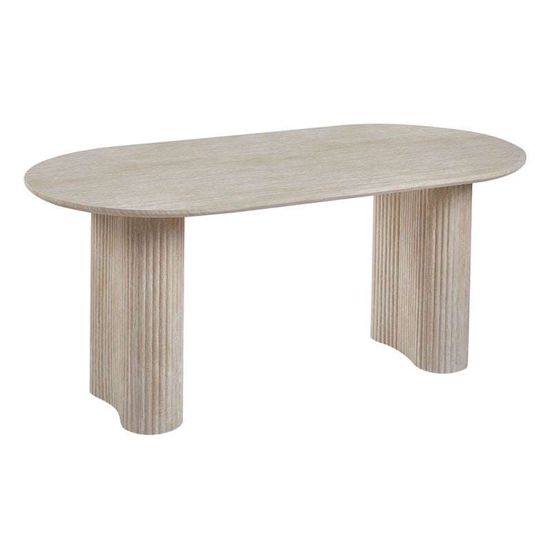WOODWELL Ε7695,1DIAZ Τραπέζι Τραπεζαρίας, ΜDF Απόχρωση Natural Stone 180x90x76cm Ε7695,1 WOODWELL Ε7695,1DIAZ Τραπέζι Τραπεζαρίας, ΜDF Απόχρωση Natural Stone 180x90x76cm Ε7695,1