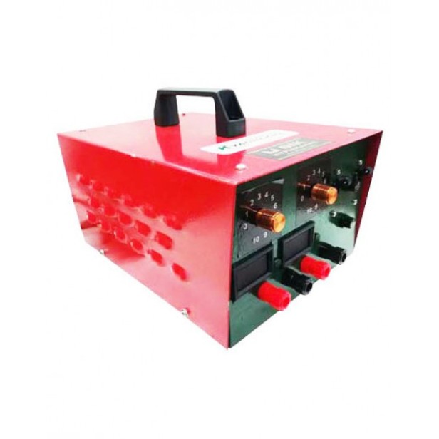 Μετασχηματιστής Διπλός (Για Δύο Βέργες) 230V Σε 12V Με Ψηφιακή Οθόνη Και Βολτόμετρο KIDO-
090/81S