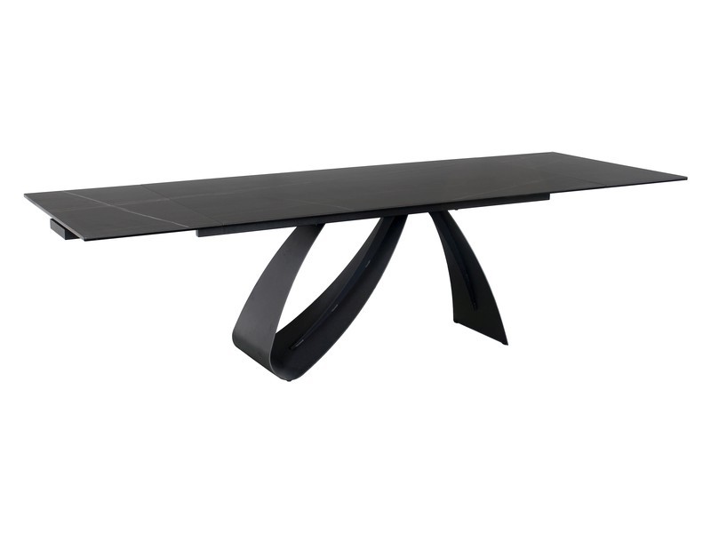 STÓŁ DIUNA CERAMIC CZARNY SAHARA NOIR/CZARNY MAT (160-240)X90 DIOMMI-80-2726 STÓŁ DIUNA CERAMIC CZARNY SAHARA NOIR/CZARNY MAT (160-240)X90 DIOMMI-80-2726
