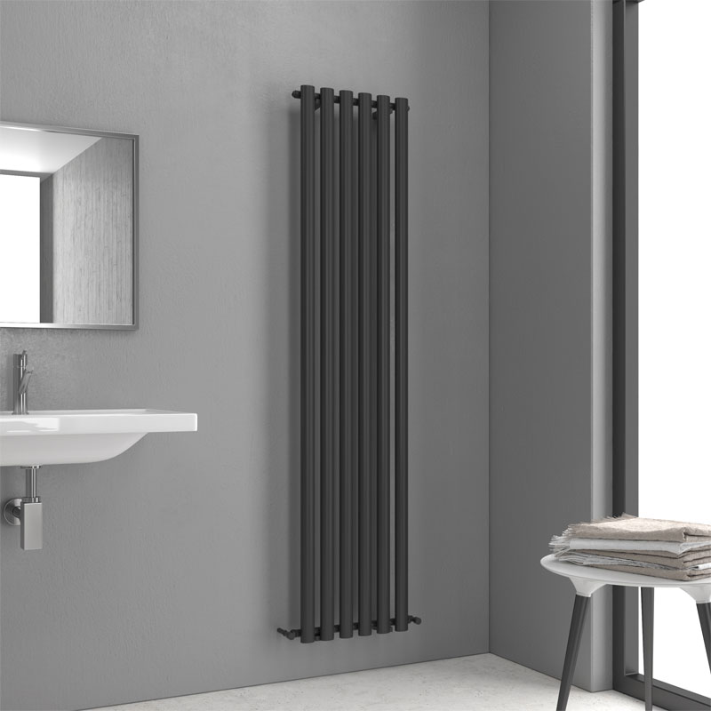 KARAG DIVINA Θερμαντικό σώμα μπάνιου Black Matt DIVINA KARAG 12x42x180cm KARAG-5206836063089 KARAG DIVINA Θερμαντικό σώμα μπάνιου Black Matt DIVINA KARAG 12x42x180cm KARAG-5206836063089