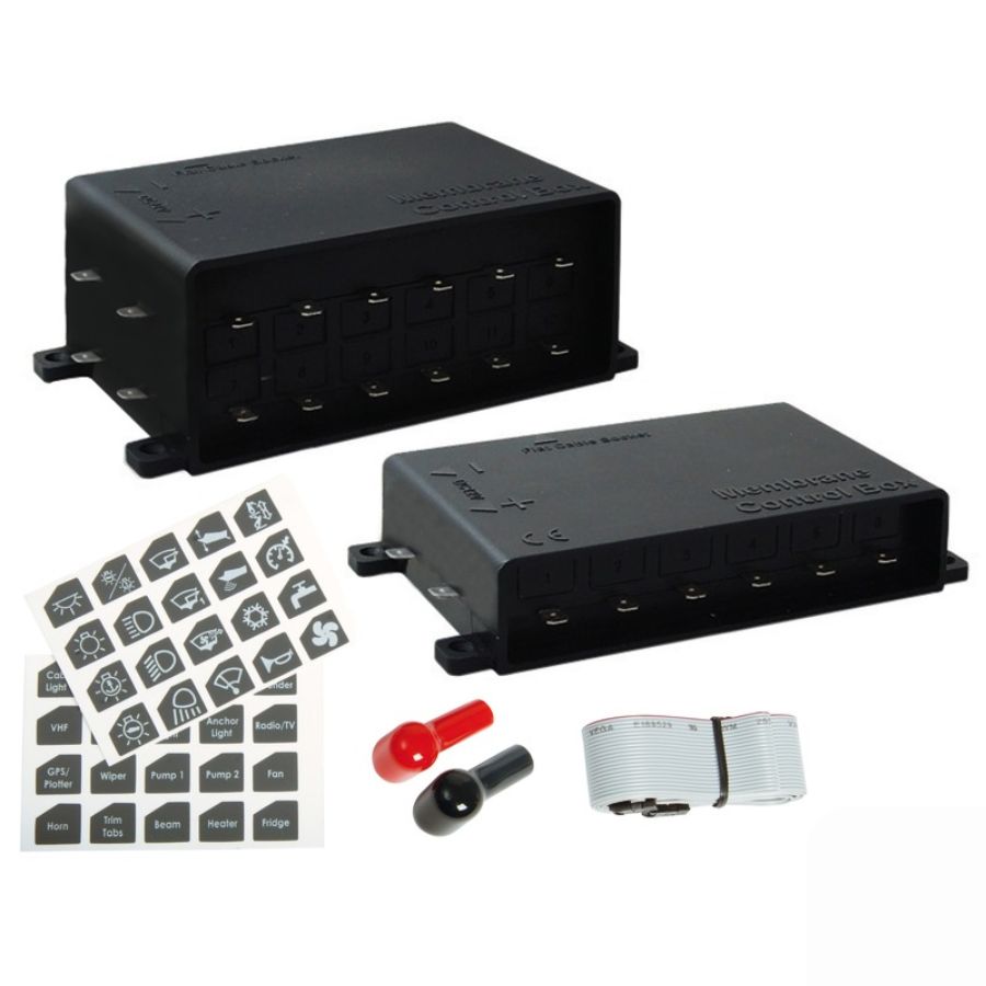 Πίνακας OSCULATI Ηλεκτρ. Με 6 Διακόπτες 12V FOUR-44009