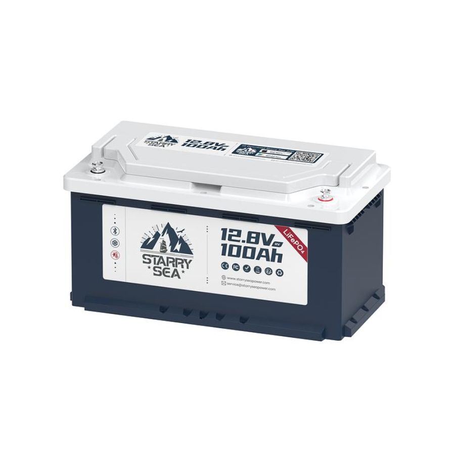 Μπαταρία Λιθίου Starry Sea (LiTime) 12.8V 100Ah Self Heating LiFePO4 Με Bluetooth FOUR-7900001 Μπαταρία Λιθίου Starry Sea (LiTime) 12.8V 100Ah Self Heating LiFePO4 Με Bluetooth FOUR-7900001