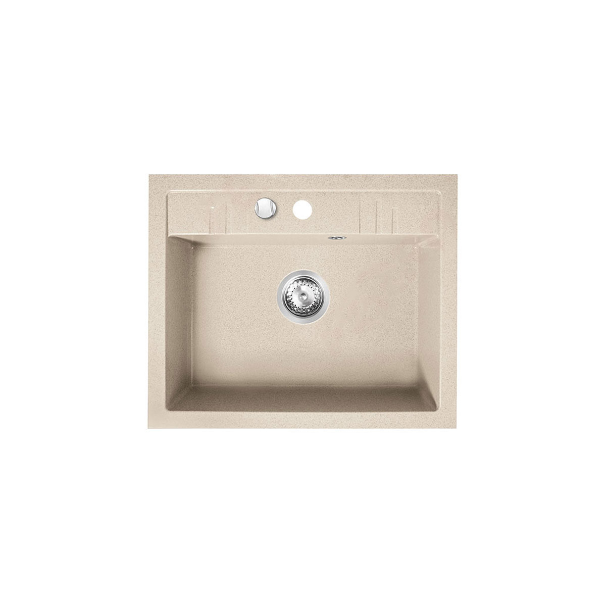 KARAG FERRO PARTS Νεροχύτης κουζίνας άμμου DRGM1/48/58SA FERRO 58x48cm KARAG-5902194986816 KARAG FERRO PARTS Νεροχύτης κουζίνας άμμου DRGM1/48/58SA FERRO 58x48cm KARAG-5902194986816