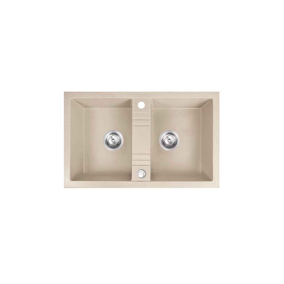 KARAG FERRO PARTS Νεροχύτης κουζίνας άμμου DRGM2/48/78SA FERRO 78x48cm KARAG-5902194986922 KARAG FERRO PARTS Νεροχύτης κουζίνας άμμου DRGM2/48/78SA FERRO 78x48cm KARAG-5902194986922