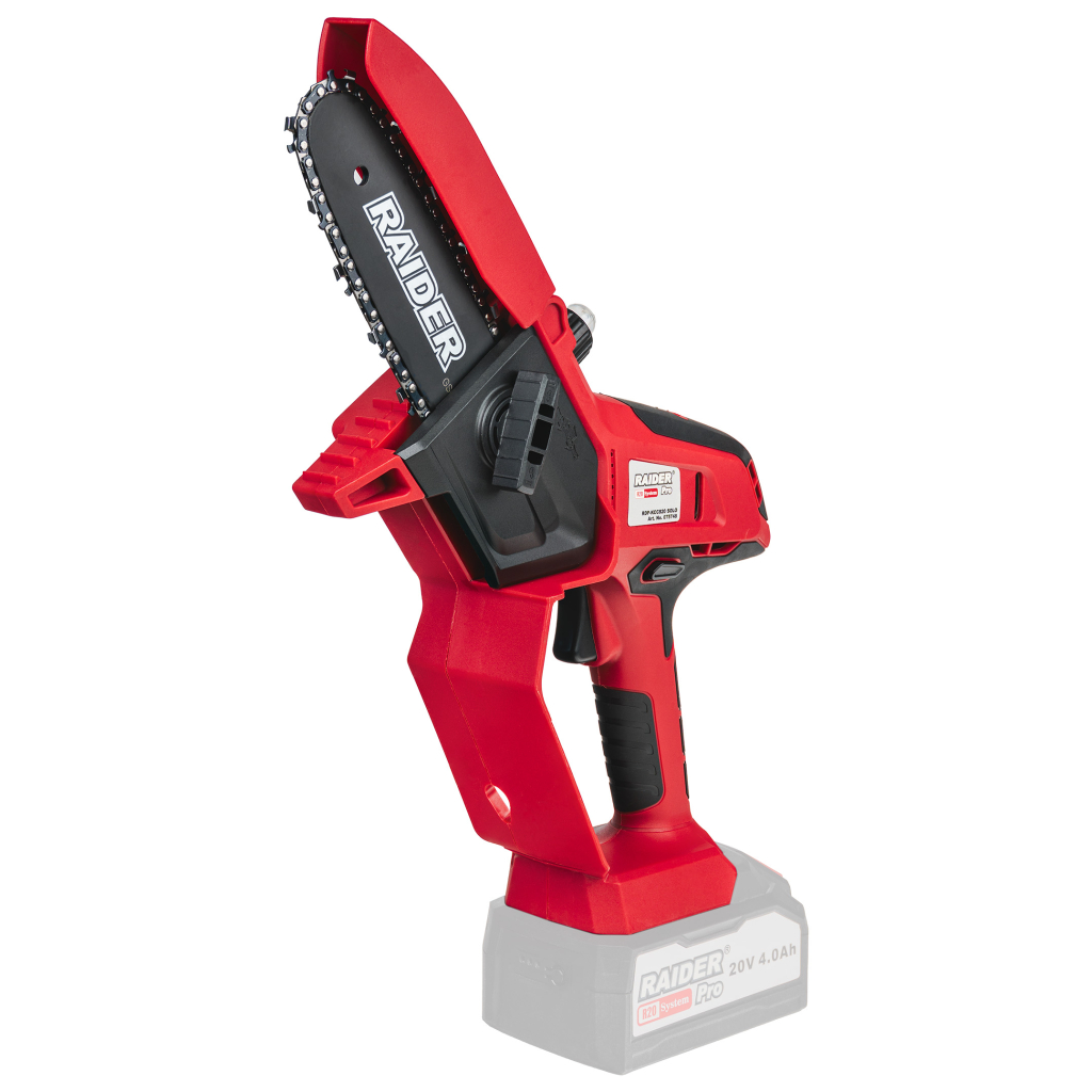 RAIDER R20 Solo Αλυσοπρίονο Μπαταρίας 20V 2.13kg με Λάμα 15cm RDP-KCCS20 075748 LEUKA-10-6207 RAIDER R20 Solo Αλυσοπρίονο Μπαταρίας 20V 2.13kg με Λάμα 15cm RDP-KCCS20 075748 LEUKA-10-6207