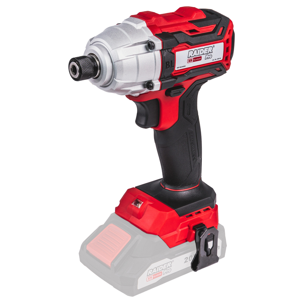 RAIDER R20 Solo Παλμικό Κατσαβίδι Μπαταρίας 20V 1/4” 180Nm Brushless RDP-BCHID20 030142 LEUKA-10-6428 RAIDER R20 Solo Παλμικό Κατσαβίδι Μπαταρίας 20V 1/4” 180Nm Brushless RDP-BCHID20 030142 LEUKA-10-6428