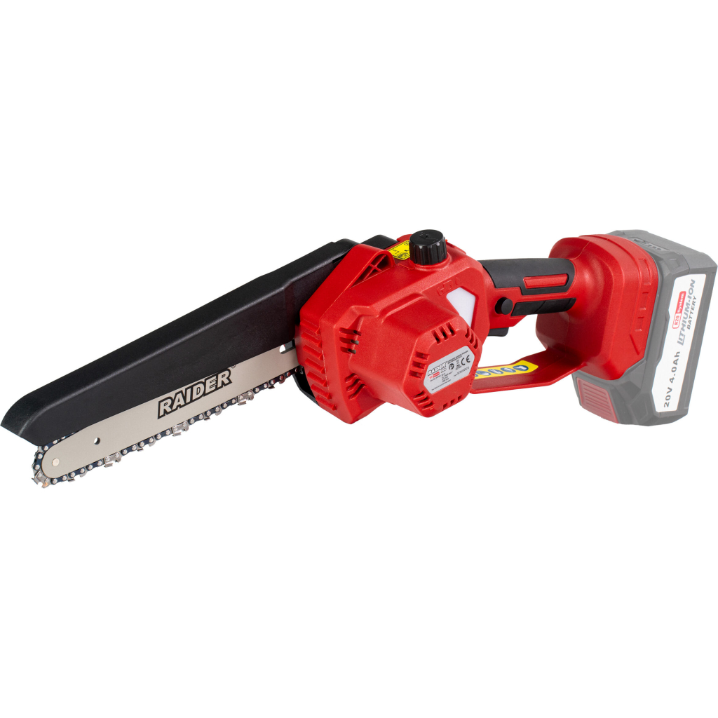 RAIDER R20 Solo Αλυσοπρίονο Μπαταρίας 20V 1,4kg με Λάμα 20cm RDP-TBCHS20 075763 LEUKA-10-6459 RAIDER R20 Solo Αλυσοπρίονο Μπαταρίας 20V 1,4kg με Λάμα 20cm RDP-TBCHS20 075763 LEUKA-10-6459