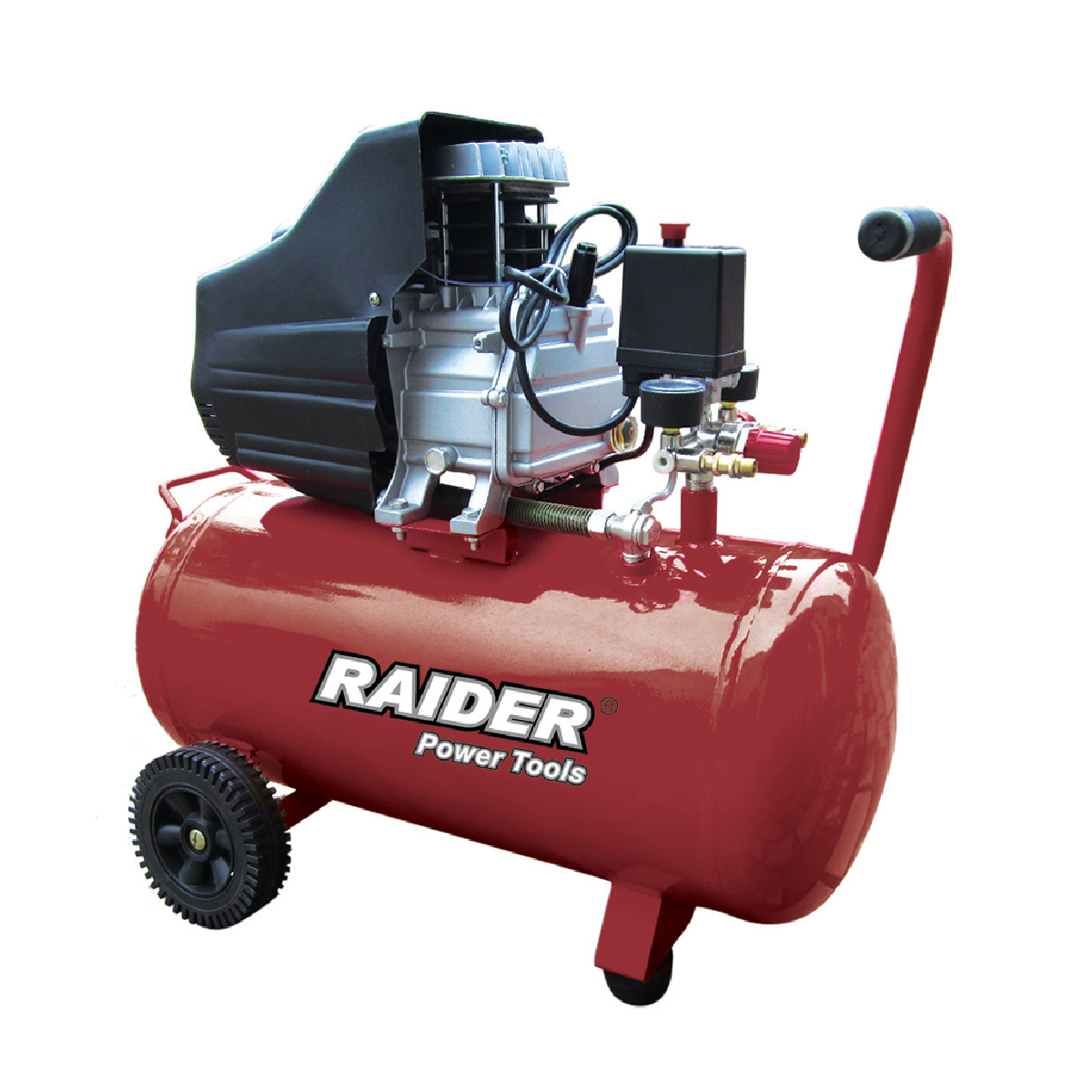 RAIDER Αεροσυμπιεστής 50L RD-AC02 1500W 120105