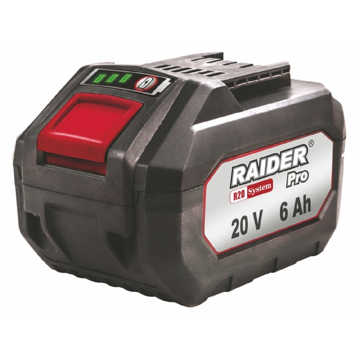 RAIDER R20 Μπαταρία 20V με Χωρητικότητα 6Ah Li-ion RDP-R20 131161 LEUKA-10-5094 RAIDER R20 Μπαταρία 20V με Χωρητικότητα 6Ah Li-ion RDP-R20 131161 LEUKA-10-5094