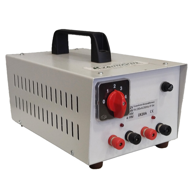 Μετασχηματιστής-Τροφοδοτικό Από 230V Σε 12V Για 2 Ελαιοραβδιστικές Βέργες KIDO-
090/442