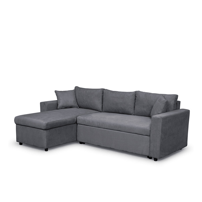 Bluimis ΓΩΝΙΑΚΟΣ ΚΑΝΑΠΕΣ-ΚΡΕΒΑΤΙ ELLIE 1043 IN ASH BL-400-27-015