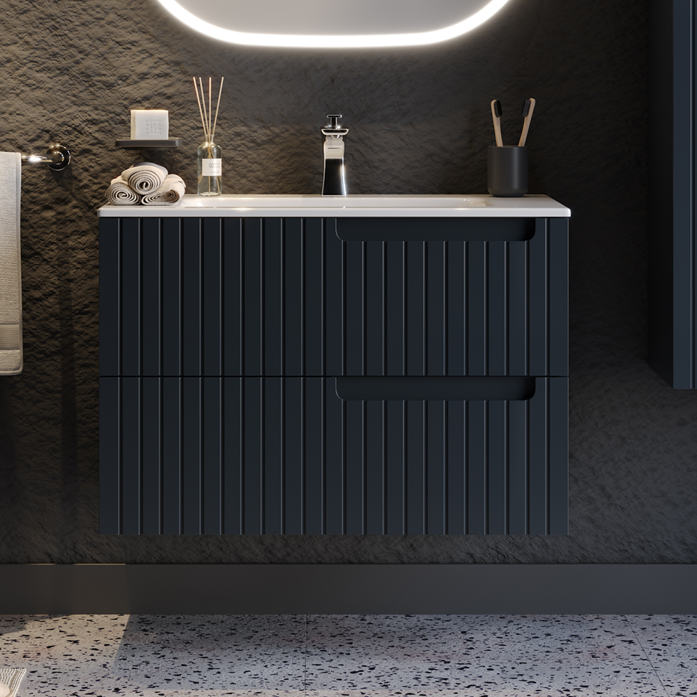 Πάγκος ENZA Ανθρακί MDF 18mm Λάκα 80 S3BENZA080AN 81×46.5x52cm S3BENZA080AN Πάγκος ENZA Ανθρακί MDF 18mm Λάκα 80 S3BENZA080AN 81×46.5x52cm S3BENZA080AN